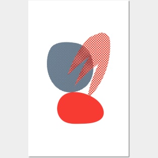 Patterned stack Posters and Art